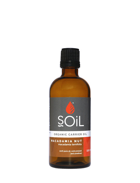 Organic Macadamia Nut Oil (Macadamia Integrifolia) 100ml
