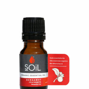Organic Bergamot Essential Oil (Citrus Bergamia) 10ml
