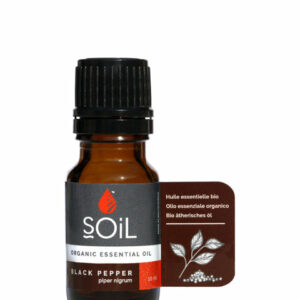 Organic Black Pepper Essential Oil (Piper Nigrum) 10ml