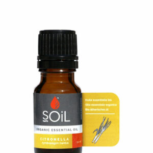 Organic Citronella Essential Oil (Cymbopogon Nardus) 10ml