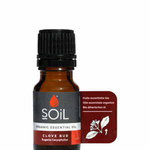 Organic Clove Bud Essential Oil (Eugenia Caryophillus) 10ml