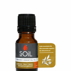 Organic Lemon Tea Tree Essential Oil (Leptospermum Petersonii) 10ml