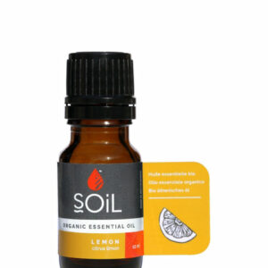 Organic Lemon Essential Oil (Citrus Limon) 10ml