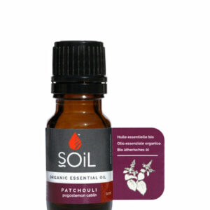 Organic Patchouli Essential Oil (Pogostemon Cablin) 10ml